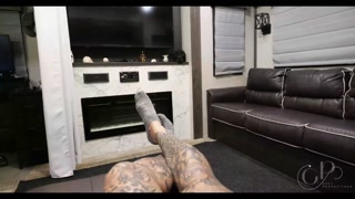 Testing out my New Lingerie on my Step-Son