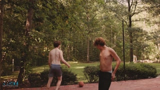 NastyTwinks - Strip BBall - CJ comes over to visit Shapey and play some hoops, Strip, Raw FUCKING