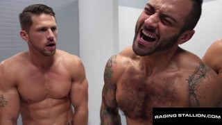 Muscly Luca Del Rey Cumpliation ft Derek Kage, Devin Franco &amp; MORE!! - RagingStallion