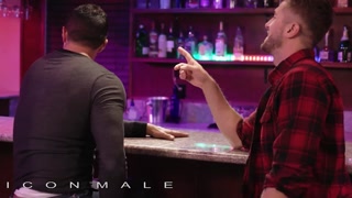 ICON MALE - Nick Capra Seduces His Naughty Stepson Hunter Smith And Fucks Him Hard At The Bar