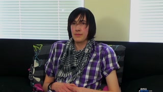 Horny Wanker Andy Roberts Got His Face Cum Covered