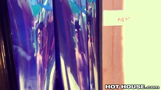 Ripped Lovers Bareback Flip Fuck During Spring Break - HotHouse