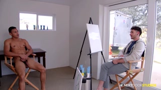 Naked Model Zion Nicholas Becomes Painter's Masterpiece, After Confessing His Love - NextDoorStudios