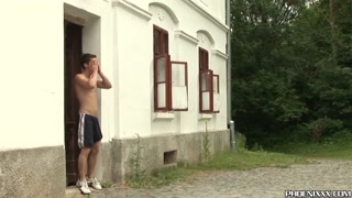 Hardcore threesome with young and skinny butt pirates