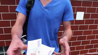 CZECH HUNTER 430 -  Young Footballer Gets A Confident Boost With Some Cash Thrown At Him