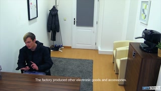 DIRTY SCOUT 179 -  Goth Twink Let's The Agent To Fuck Him Raw For A Job