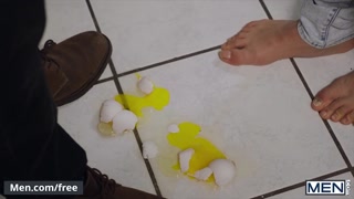 Men - Johnny Rapid Wants Some Eggs From His Neighbour Jacob Booker But Ends Up Fucking Him