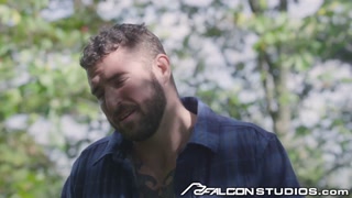 FalconStudios - Bearded Stud Gets Ass Plowed By Stranger In The Woods