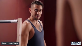 Men - Gymnast Dante Colle &amp; Michael Boston Are Very Competitive With Each Other