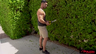 FalconStudios - Devin Franco Has A Surpise Fuck By HIS JUICY HOT GARDNER