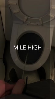 Dante Colle Airplane Masturbation