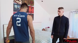 FalconStudios - Shy Jock Pledge Meets , Sucks And Fucks The Cock OF INITATION