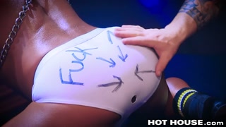 Leather Daddy Intensely Tops Sweaty Ebony Hunk