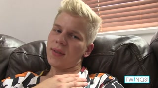 Blonde Toy Boy Matthew M Jerking Off And Fingering His Ass!