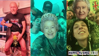 Rough Raw Gritty footage 3 lads cumming @ FULL-ON HOUSE PARTY