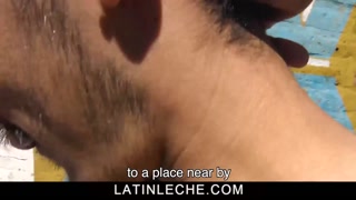 Latin Stranger Gives Ass For Money