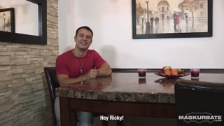 MASKURBATE - Ricky's Home jerk-off Tour – 9-Inch Uncut Exclusive Uncensored