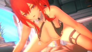 Laevatein Riding POV - Arknights Endfield