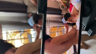 Tore panties and fucked hard in the asshole