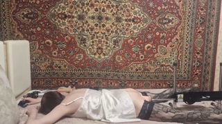 Cute Sasha Earth homemade amateur anal Fucking Machine