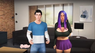 PRINCE of Suburbia Adult Visual novel 3d animation game Part 3 - gameplay