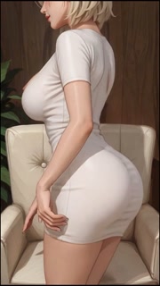 Busty Student Can't Hide Her Huge Boobs Anymore – Seductive AI Reveal