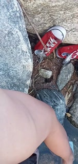 I was sunbathing and I got anal sex outside