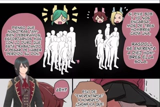 Uraraka comiendose una gran polla venosa