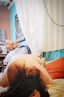 Mi neighbor came to visit and we warmed up to end up fucking