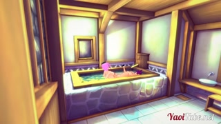 Camp Buddy Yaoi - Yuri Futanari Fucks Yoichi in the bathtube