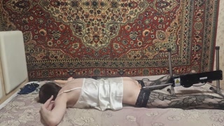 Sasha Earth femboy homemade amateur anal Fuck Machine