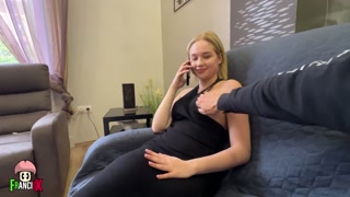 I CUM in my ROOMMATE'S MOUTH on VALENTINE'S DAY while on the phone with her HUSBAND