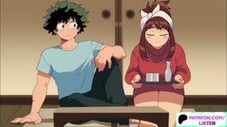URARAKA ANAL FUCKED BY DEKU AFTER WORK - MY HERO ACADEMIA CARTOON
