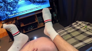 🔴🔴🔴 Homemade gay porn. Fucked in the ass with a big dick. This cum in his ass and balls