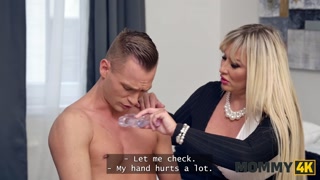 MOMMY4K. Big titty momma is a professional boyfriend seducer