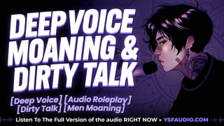 Deep Voice Moaning &amp; Whimpering Audio | LOUD Wet Sounds