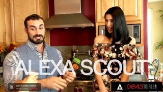 DevilsTGirls Transgender Babe Alexa Scout Takes New Boyfriend Hard In The Ass