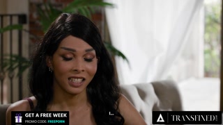 TRANSFIXED - Lactating Trans Valeria Atreides CREAMPIES Caring MILF Penny Barber