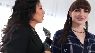 TRANSEROTICA Natalie Mars Eats Feet Before Submitting To Domina