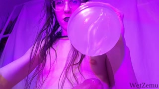 Teasing &amp; Closeup fleshlight creampie