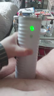 Young Chubby Guy Uses Lovense Max 2 Until He Cums