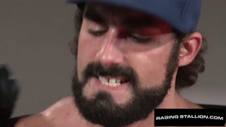 Burly Greasemonkey Drills Hot Jock - Mike De Marko, Jaxton Wheeler - RagingStallion