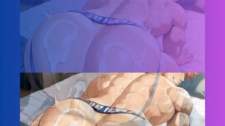 The blond gay guy with the big ass let several dicks fuck his ass! Anime Hentai jujutsu