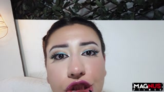 Sticking Various Dildos in Pussy and Big Ass